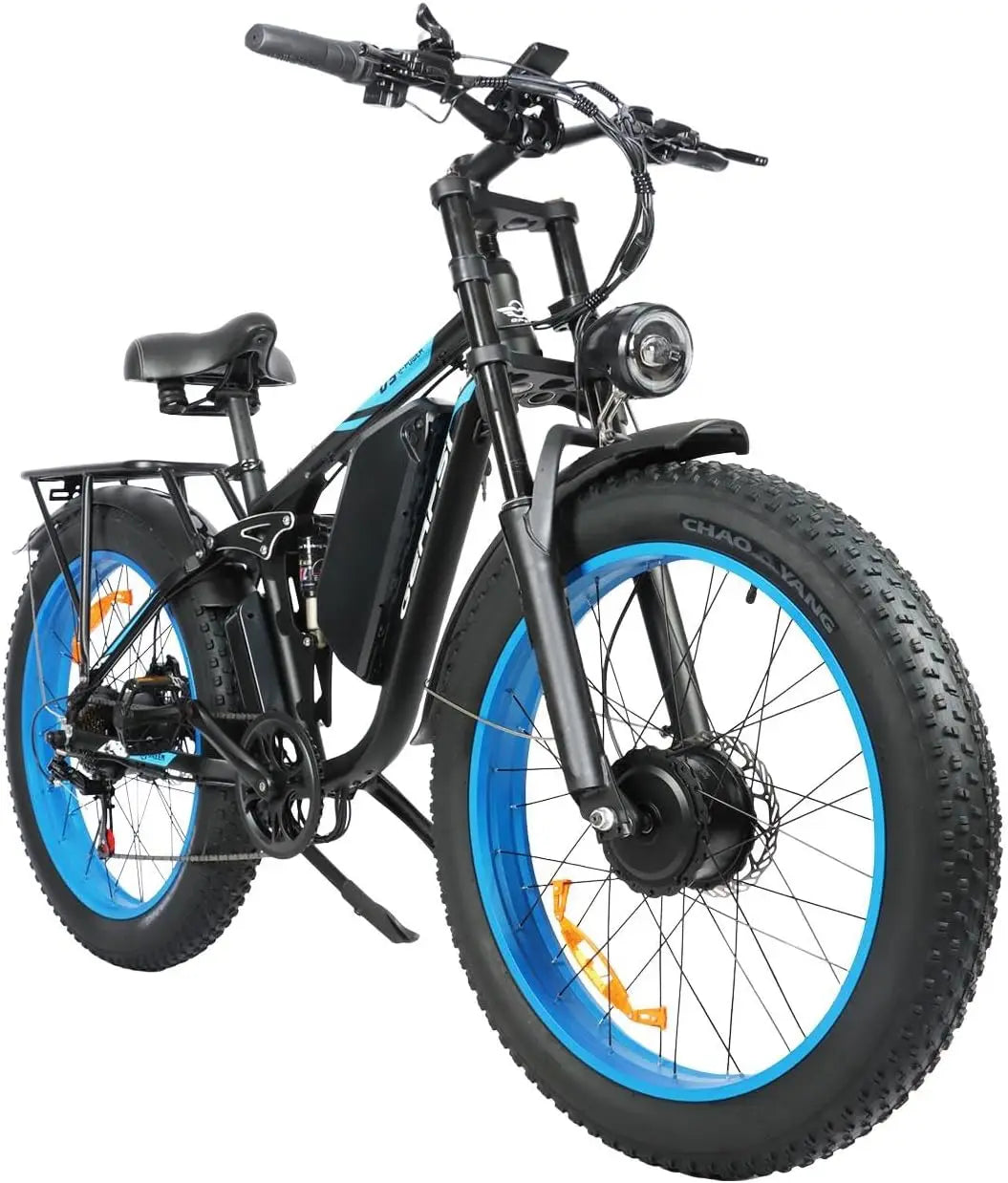 Baolujie DM01 60V 30Ah Electric Bicycle E-Bike 42MPH