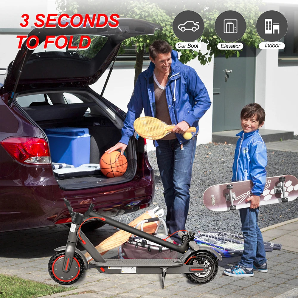 AOVOPRO ES80 350W Foldable Electric Scooter 19 MPH App Control Adults