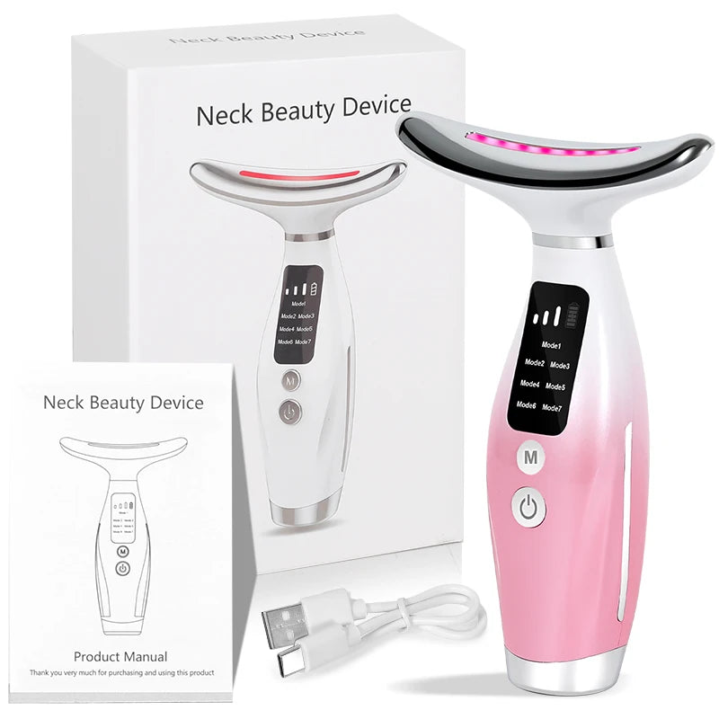 Cloud Prime Face Neck Massager Household Lifting And Firming Facial Electric Introduction Lifting And Firming Beauty Massage Face Care Tools For Christmas And New Year Gifts