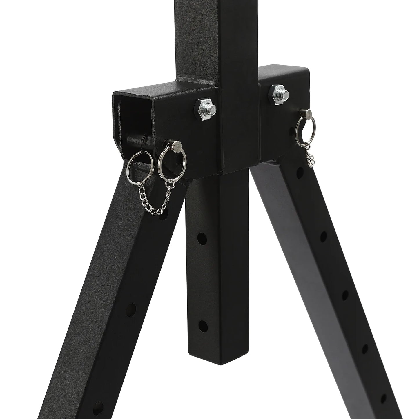 Triangular Pull Up Station Adjustable Foldable Horizontal Bar Home Gym