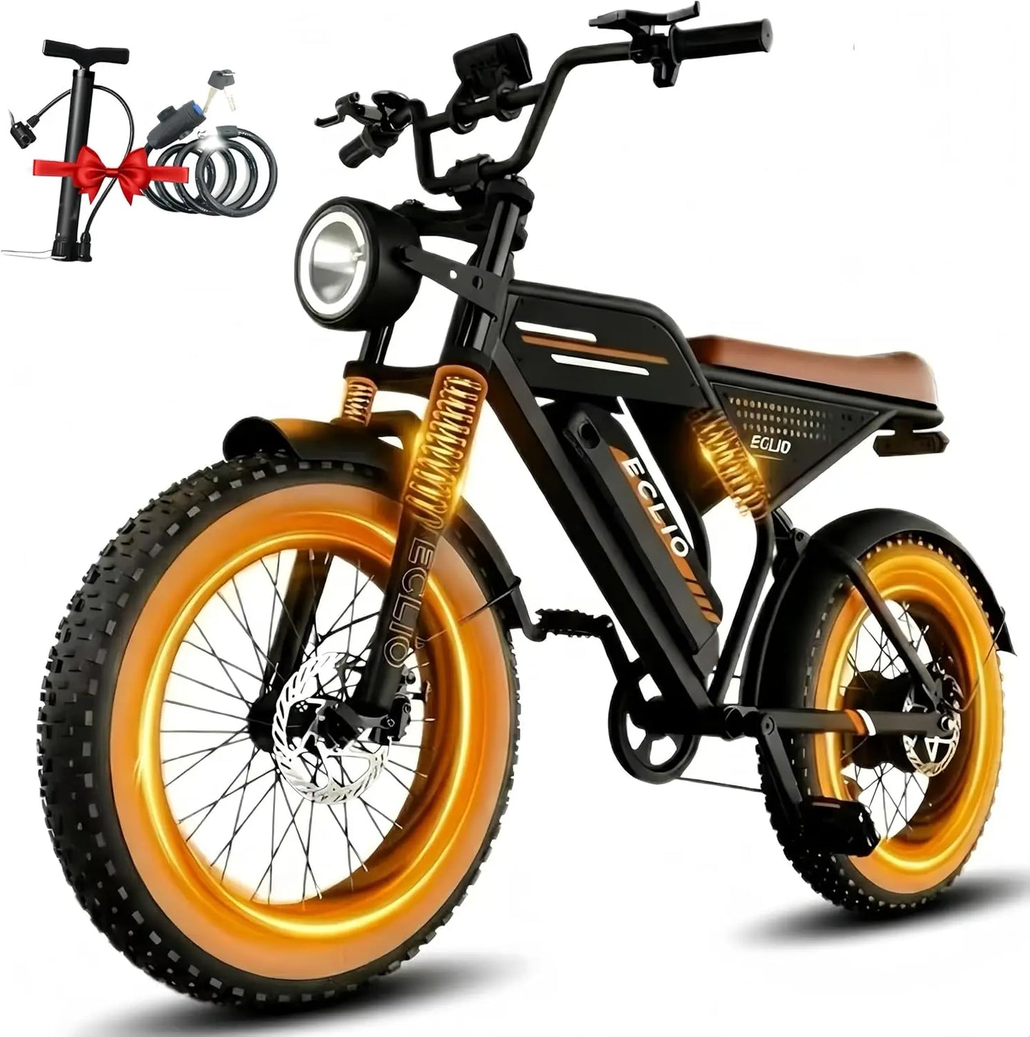 DDC SPORT Peak 1000W Electric Bike for Adults Fat Tire
