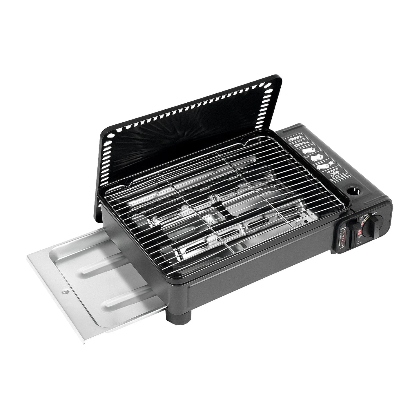 NONE Butane Grill Stove Portable 1 Burner Gas Stove For Outdoor Camping