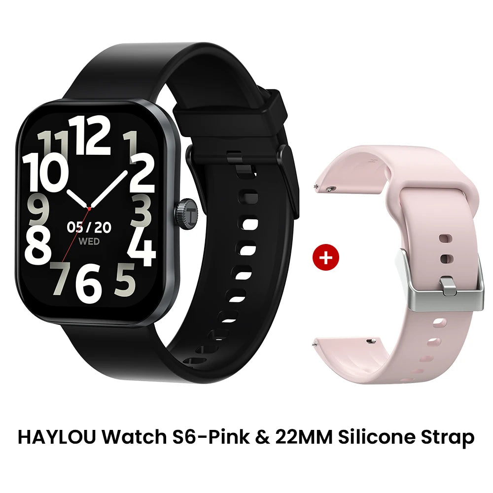 Haylou Watch S6 Smartwatch IP68 Waterproof Fitness Tracker Bluetooth