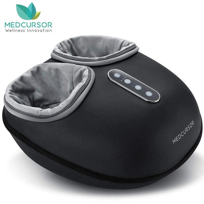 Medcursor Shiatsu Foot Massager With Heat And Relaxing Roller