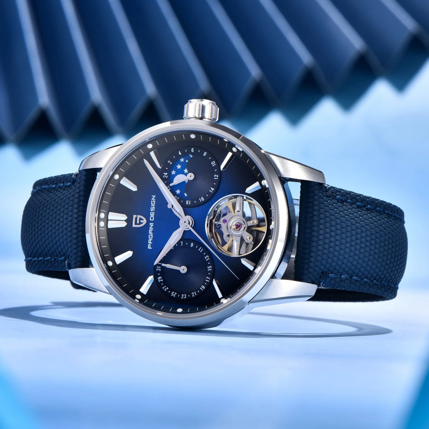 Pagani Design E3255Y Mechanical Calendar Watch For Men
