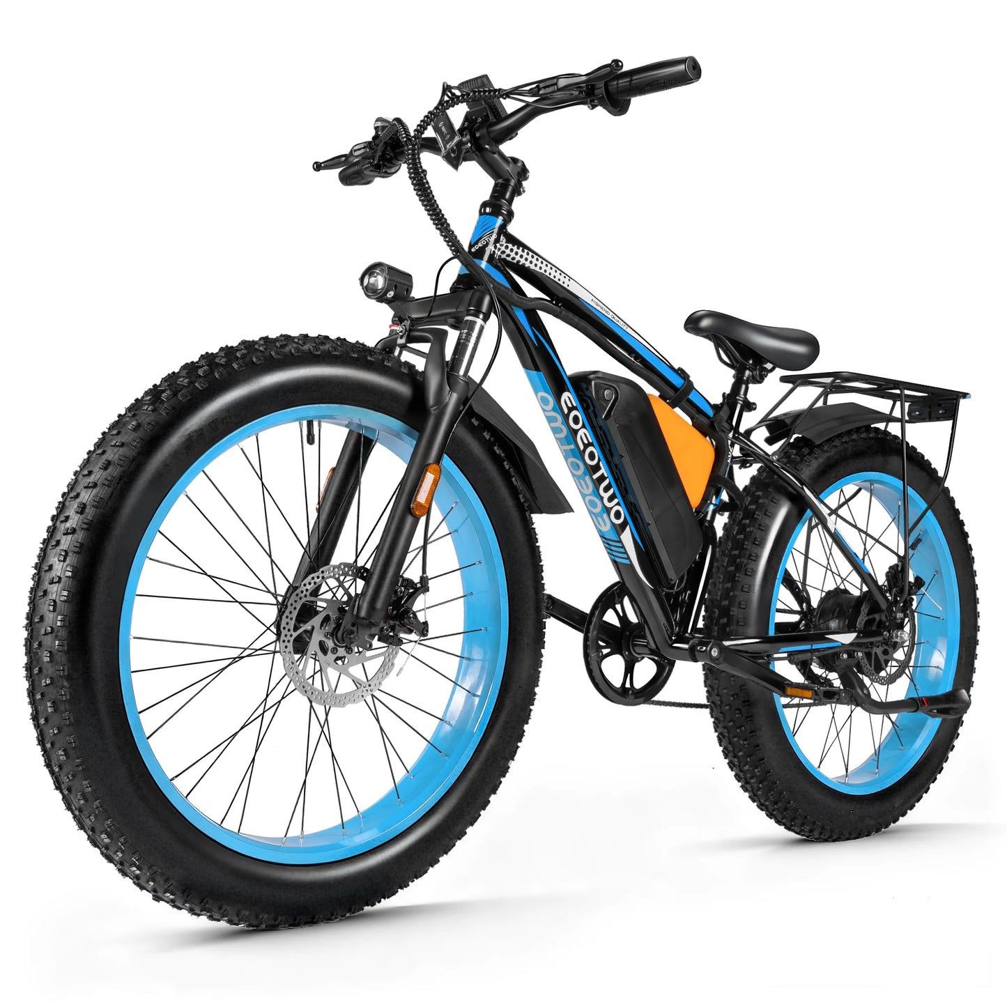 EOEOTWO Fat Tire Electric Bike 48V 20Ah 1000W Motor