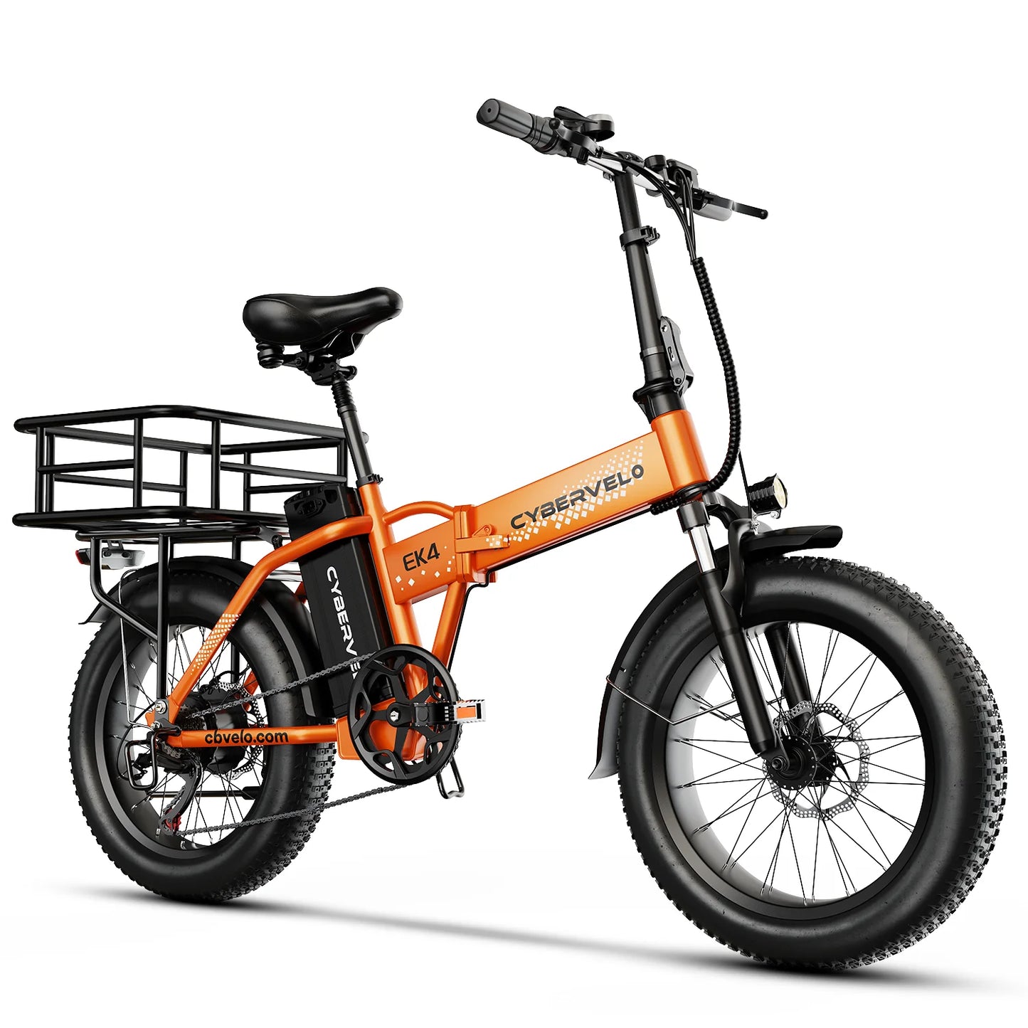 CYBERVELO EK4 1000W Folding Electric Bike 48V Battery