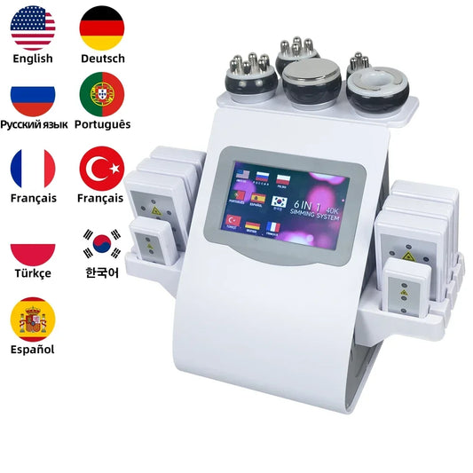 Missheart 6-In-1 Professional Cavitation Machine for Body Contouring
